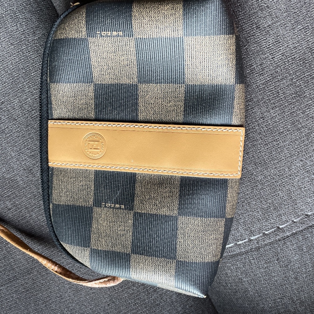 Fendi small bag in black and tan